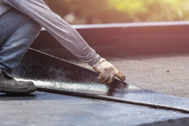 Professional Waterproofing technician working in Cabin John, MD